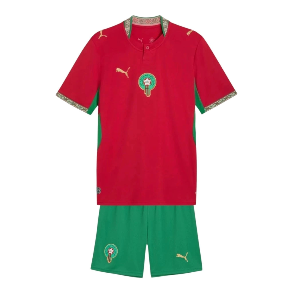 Conjunto Infantil Marruecos 26/27 - Primera Equipación